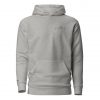 Hoodie EKG Läufer carbon grey vorne