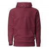 Hoodie Running EKG Läufer vorne