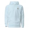 Hoodie Running Weizenglas Hoodie Running Weizenglas sky blue vorne