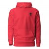 Hoodie Running schorle red vorne