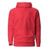 Hoodie Running EKG Läufer red vorne