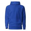 Hoodie EKG Läufer blue vorne