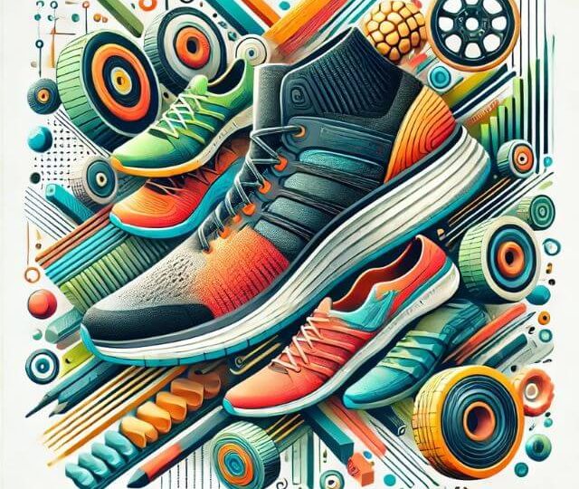 Materialien in Laufschuhen