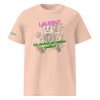 Unisex Premium T-Shirt Run Desire Peache vorne