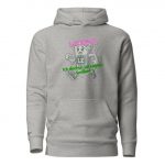 Unisex Premium Hoodie Run Desire carbon grey vorne
