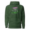Unisex Premium Hoodie Run Desire forest green vorne