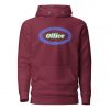 Unisex Premium Hoodie Oval Office Maroon vorne