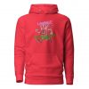Unisex Premium Hoodie Run Desire red vorne