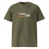 Unisex Premium T-Shirt LaufZeit khaki vorne