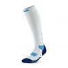 CEP CORE RUN SOCKS, TALL, 5.0 Ice/Blue vorne