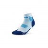 CEP CORE RUN SOCKS, low cut, 5.0 Ice/Blue vorne