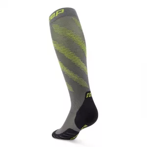 CEP CORE RUN EDT. ELLIPTIC SOCKS, Tall DARK GREYLIME hinten
