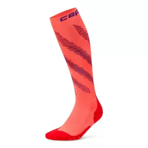 CEP CORE RUN EDT. ELLIPTIC SOCKS, Tall NEON CORALPURPLE vorne
