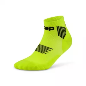 CEP Core Run Socks Low Cut LimeBlack vorne
