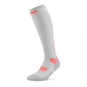 CEP Core Run Socks Tall 5.0 grey vorne