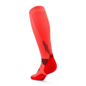 CEP Core Run Socks Tall 5.0 neon Coral hinten