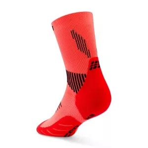 Cep Mid Cut neon coral hinten