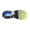 Brooks Ghost 16 Black/Cobalt/Neo Yellow schuhsohle