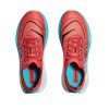 Hoka Mach X 2 grapefruit / electric coral oben