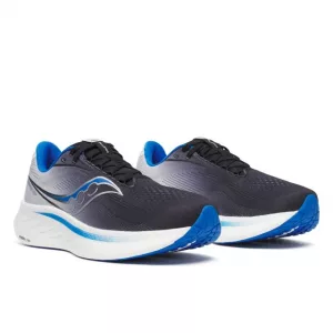 Saucony Ride 18 Black | Skydiver schräg