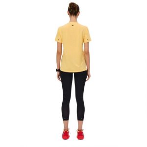CEP Core Run Shirt Short Sleeve Marigold Rücken