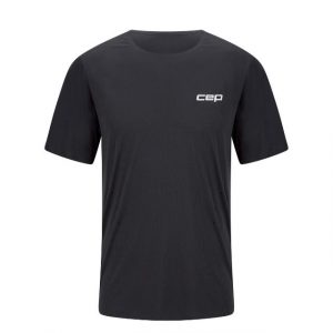 CEP pro run ultralight shirt short sleeve black vorne