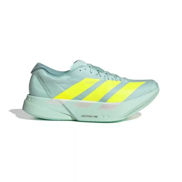 Adizero Adios Pro 4 Semi Flash Aqua / Lucid Lemon / Mint Ton außen
