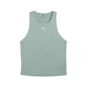 Puma CLOUDSPUN Tanktop Green Moon-heather vorne