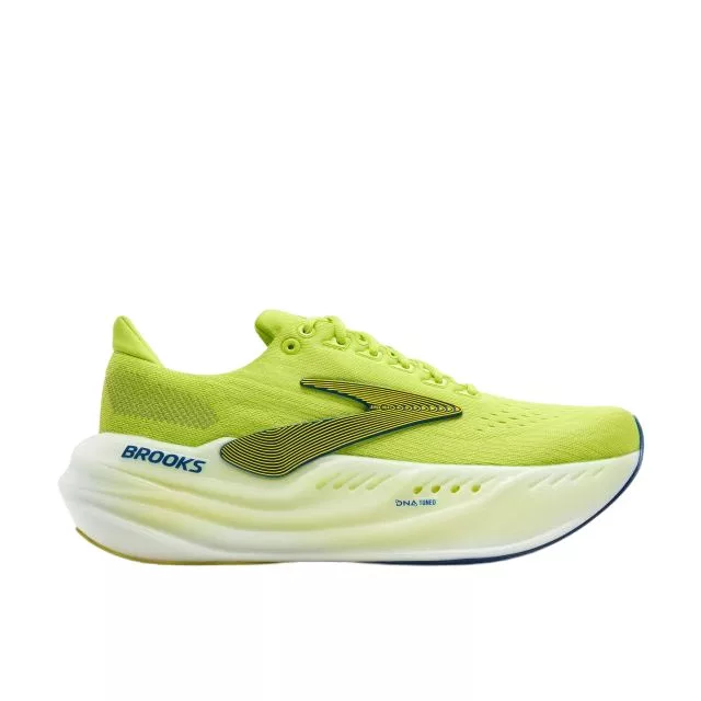 Brooks Glycerin Max Lime/Navy Peony/White außen
