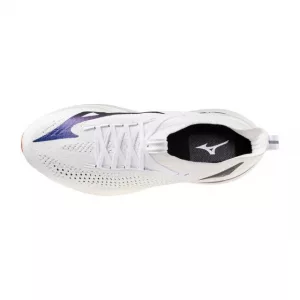 Mizuno Neo Vista 2 White/White/Iris Bloom oben