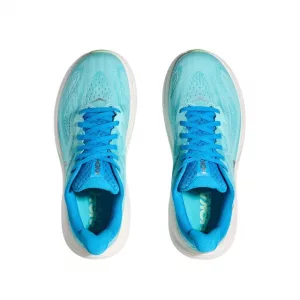 Hoka CLifton 10 skyward blue / cielo blue oben
