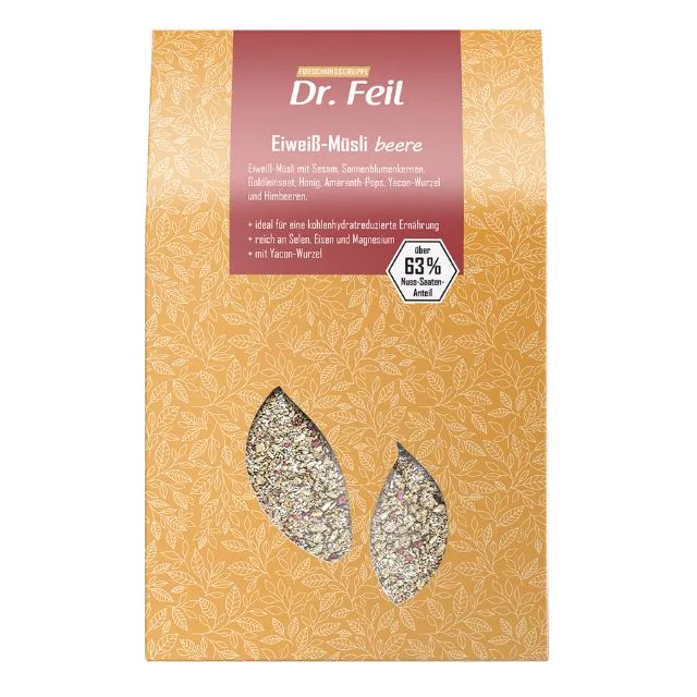 Dr. Feil Eiweiß-Müsli beere