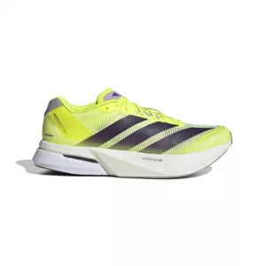 Adidas Boston 13 Solar Yellow / Aurora Plum / Powder Plum außen
