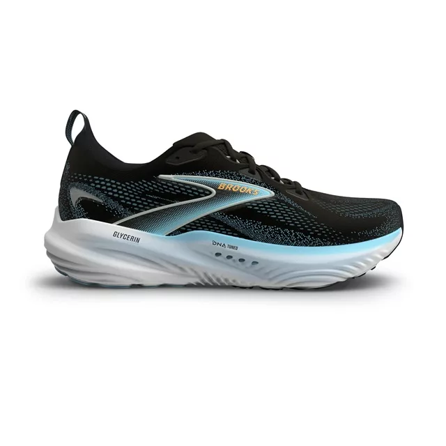 Brooks Glycerin 22 Black/Atomizer/Blazing Orange außen