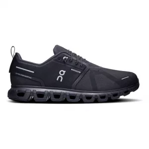 On Cloud 5 waterproof all black außen