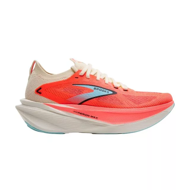 Brooks Hyperion max 3 Coconut/Fiery Coral/Atomizer außen