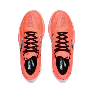 Brooks Hyperion Max 3 Fiery Coral/Black/Atomizer oben