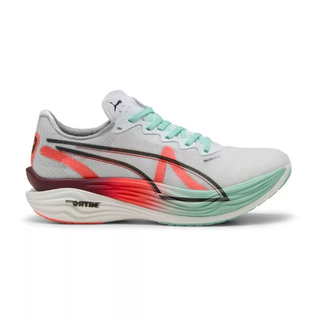 PUMA x HYROX Deviate NITRO™Elite 3 White-Glowing Red-Mint Melt außen