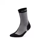 CEP Core Run Edt. Half&Half Socks Mid Cut women black/grey vorne