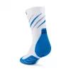 Core Run Edt. Claws Socks Mid Cut white/blue mix hinten