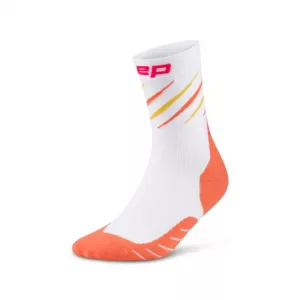 Core Run Edt. Claws Socks Mid Cut white/coral mix vorne