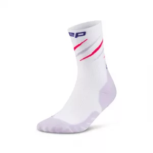 Core Run Edt. Claws Socks Mid Cut white/lilac mix vorne