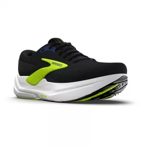 Brooks Ghost 3 Black/Navy/Acid Lime schräg