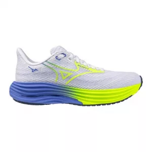 Mizuno Wave Rider 29 WhiteLightning YellowUltrama außen