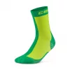 CEP Core Run Edt. Half&Half Socks Mid Cut green/lime vorne