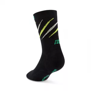 Core Run Edt. Claws Socks Mid Cut black/Lime hinten