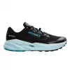 Brooks Cascadia GTX 19 BlackEbonyBlue Flower außen