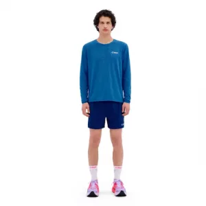 Core Run Shirt Long Sleeve men blue vorne