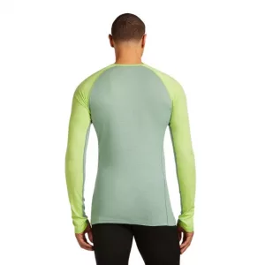 Icebreaker Herren 200 ZoneKnit SeaglassPeridot hinten