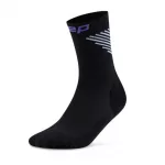 CEP Core Run Edt. Vertical Socks Mid Cut w BlackLime vorne